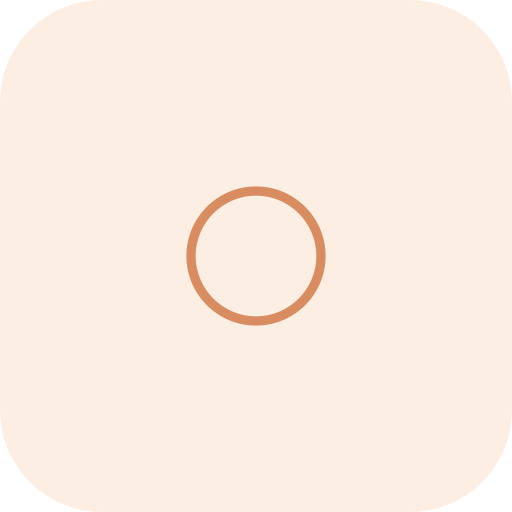 Icône de microphone sur fond beige.